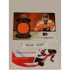 Wayne Simmonds Jersey Relics 2017-18 Tim Hortons Upper Deck NHL J-WS SKU#12264